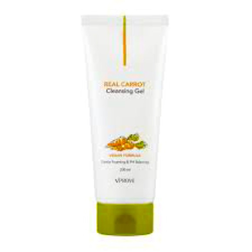 VPROVE Real Carrot Cleansing Gel 200ml Vegan K-Beauty Low pH